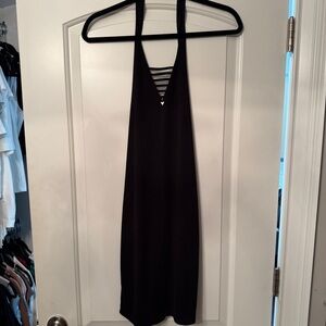 Guess Black Halter Dress